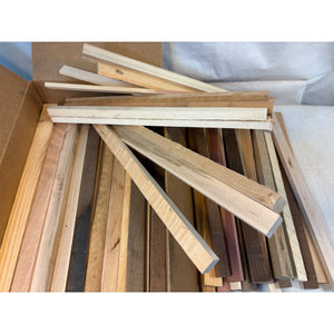 Kiln Dried Scrap Wood Variety Box - Great for Solo Stoves, Firewood and Woodworking