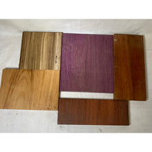 Variety Exotic Species Scrap Wood - Multi-pack - Cutting Board Accents, Woodworking, Wood Craft - Free Shipping!
