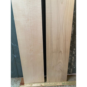 3/4 x 8 x 45 2-pack Curly Natural Maple Wood Lumber - Woodworking, Shelving, Furniture Making, Other Craft Projects -Free Shipping!