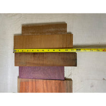 Variety Exotic Species Scrap Wood - Multi-pack - Cutting Board Accents, Woodworking, Wood Craft - Free Shipping!