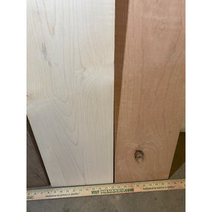 Variety Pack Wood Lumber- Walnut, Maple, Cherry - Great for Woodworking & Other Craft Projects -Free Shipping!