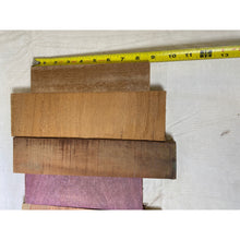 Variety Exotic Species Scrap Wood - Multi-pack - Cutting Board Accents, Woodworking, Wood Craft - Free Shipping!