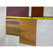 Variety Exotic Species Scrap Wood - Multi-pack - Cutting Board Accents, Woodworking, Wood Craft - Free Shipping!