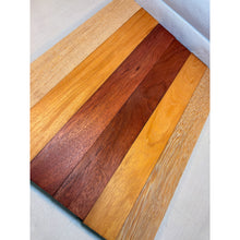 3/4 x 2 x 24 (6-pack) Exotic Wood Cutting Board Kit! Bloodwood, Osage Orange & White Wenge (Lati) - Free Shipping!