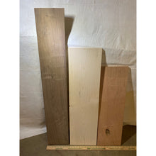 Variety Pack Wood Lumber- Walnut, Maple, Cherry - Great for Woodworking & Other Craft Projects -Free Shipping!