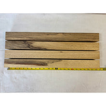 Black Limba Exotic 8/4 Thick Scrap Sticks - 24" (4-pack) - Turning Wood Blanks, Cutting Boards, Woodworking, Wood Craft - Free Shipping!