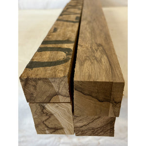 Black Limba Exotic 8/4 Thick Scrap Sticks - 24" (4-pack) - Turning Wood Blanks, Cutting Boards, Woodworking, Wood Craft - Free Shipping!