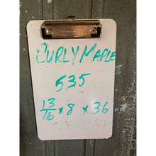 13/16 x 8 x 36 2-pack Rustic Curly Natural Maple Wood Lumber - Woodworking, Shelving, Furniture Making, Other Craft Projects -Free Shipping!