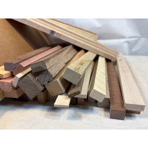 Kiln Dried Scrap Wood Variety Box - Great for Solo Stoves, Firewood and Woodworking