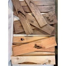 Box of Black 24" Mostly Walnut Sign Blanks / Rustic Wood Lumber for Crafts, CNC, Laser