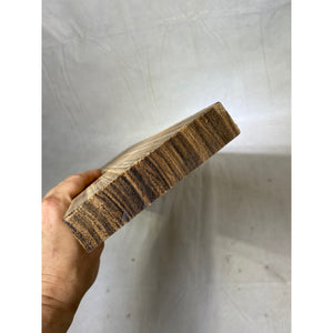 Zebrawood Exotic Wood Lumber- 3/4 x 4-1/2 x 20 - Great Woodworking, & Crafting