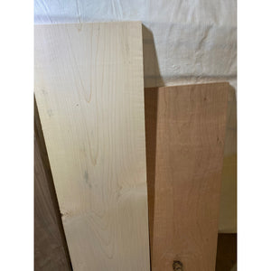 Variety Pack Wood Lumber- Walnut, Maple, Cherry - Great for Woodworking & Other Craft Projects -Free Shipping!