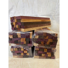 Purpleheart & Exotics - 16" Scrap - Cutting Board Accents, Turning Wood, Crafts - Free Shipping!
