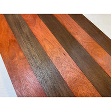 3/4 x 2 x 24 (6-pack) Variety Exotic Wood Cutting Board Kit! Includes Bloodwood & Peruvian Walnut - Free Shipping!