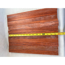 Bright Red Padauk Cutting Board Sticks - 16" 12-pack - Cutting Board Accents, Woodworking, Wood Craft - Free Shipping!