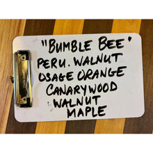 3/4 x 2 x 24 (10-pack) Exotic Wood Cutting Board Kit! Osage Orange, Peruvian Walnut, Canarywood