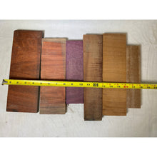 Variety Exotic Species Scrap Wood - Multi-pack - Cutting Board Accents, Woodworking, Wood Craft - Free Shipping!