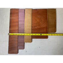 Variety Exotic Species Scrap Wood - Multi-pack - Cutting Board Accents, Woodworking, Wood Craft - Free Shipping!