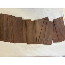 1/8 x 3-1/2 x 10 (apx 30 pcs) Thin Black Walnut Wood Boards for Crafting, Laser Engraving, CNCing