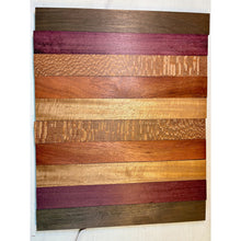 3/4 x 2 x 24 (10-pack) Exotic Wood Cutting Board Kit! Leopardwood, Bloodwood, Purpleheart and More
