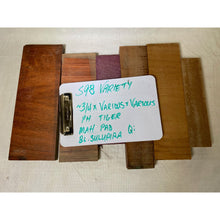 Variety Exotic Species Scrap Wood - Multi-pack - Cutting Board Accents, Woodworking, Wood Craft - Free Shipping!