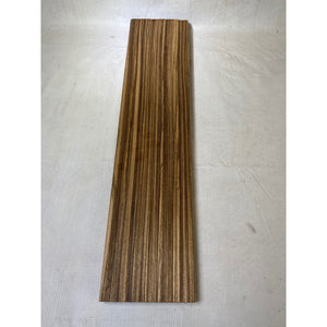 Zebrawood Exotic Wood Lumber- 3/4 x 4-1/2 x 20 - Great Woodworking, & Crafting