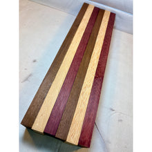 3/4 x 2 x 24 (6-pack) Exotic Wood Cutting Board Kit! Purpleheart, Peruvian Walnut & White Wenge - Free Shipping!