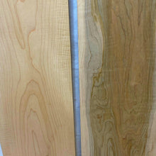 Curly Maple Wood Lumber- 3/4 x 7 to 7-1/2 x 45 - (2-pack) - Great for Woodworking, Shelving, Furniture Making, & Other Craft Projects -Free Shipping!