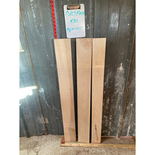 3/4 x 4-5 x 45 3-pack Curly Natural Maple Wood Lumber - Woodworking, Shelving, Furniture Making, Other Craft Projects -Free Shipping!