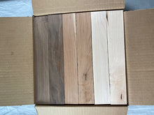 12 Craft Boards Of Hardwood Mixed Species - Ships Free Lumber/boards