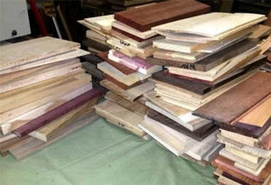 24 Long Box Of Thin Scrap Boards. Great For Crafts And Scrollsawing - Ships Free<Br>[Sbt-L]