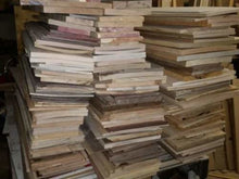 24 Long Box Of Thin Scrap Boards. Great For Crafts And Scrollsawing - Ships Free<Br>[Sbt-L]