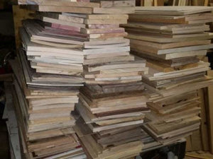 Box of 24 Long Thin Scrap Boards - Great for Crafts and Scrollsawing – Woodchucks  Wood
