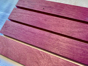 4 Pack Of Wood Boards - 3/4 X 2 12 You Choose Species: Walnut Cherry Maple Oak Etc. Ships Free