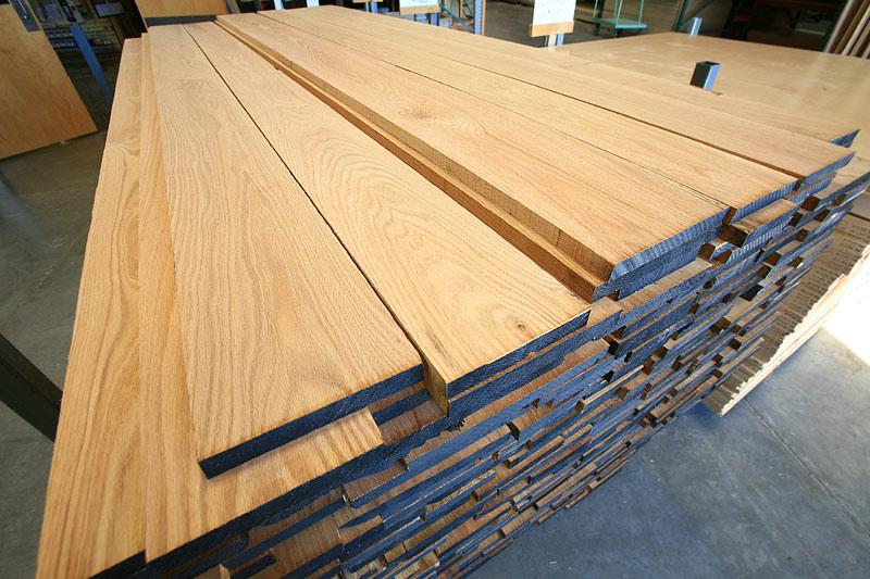 24 Oak thin boards lumber wood crafts 1/4 x 4 x 12-1/2