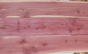 Aromatic Red Cedar Board @<br>3/4" x 8" x 36"