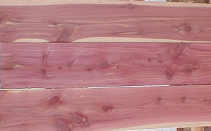 Aromatic Red Cedar Board 
@<br>3/8" x 4" x 24"
