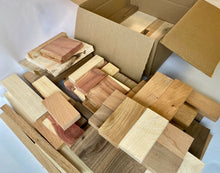 Box Full Of Small Wood Pieces [Mixed]- Free Shipping Lumber/boards
