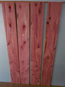 Aromatic Red Cedar Board @<br>1/4" x 6" x 45"