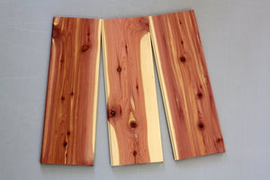 Aromatic Red Cedar Board @<br>3/8" x 8" x 45"